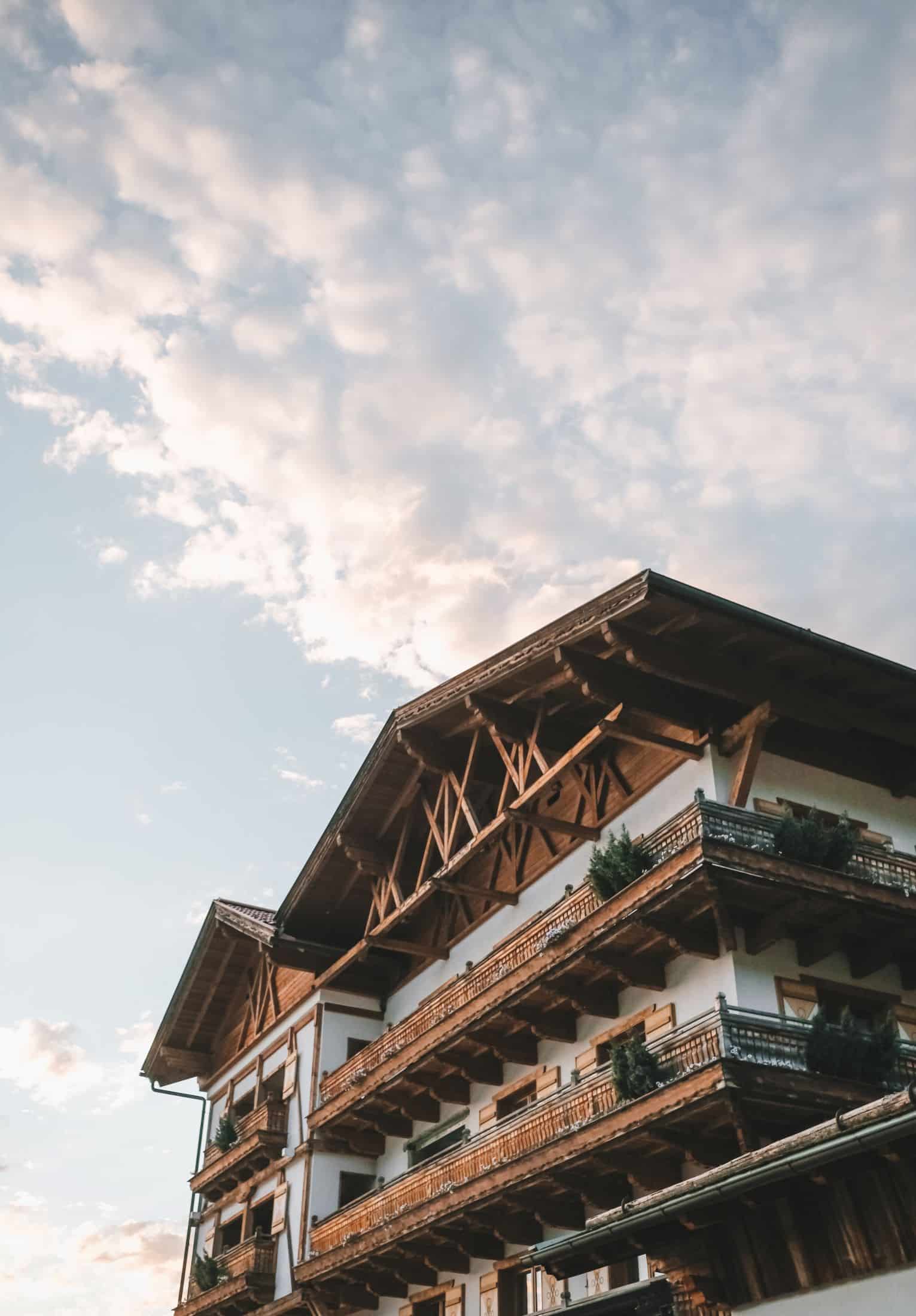 Außenansicht vom Hotel Oberforsthof